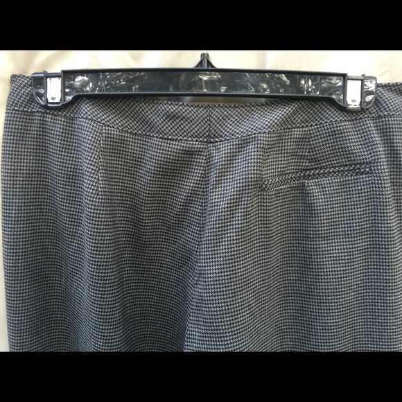 Larry Levine suit sz10 grey /black houndstooth - Picture 5 of 8